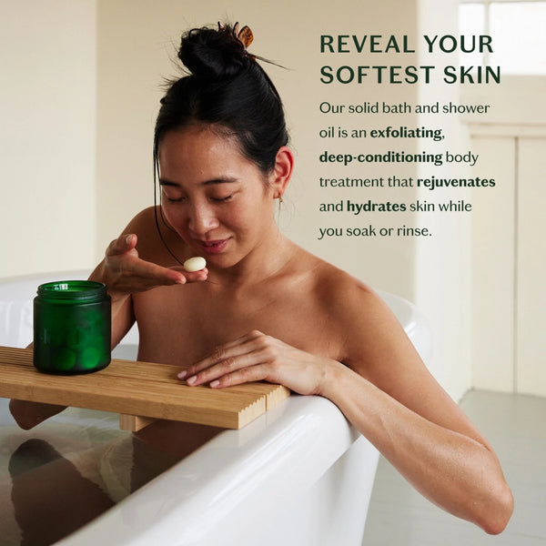 Daily Pebble - Moisturizing Solid Bath & Shower Oil