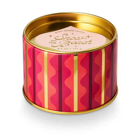 Snow on the Beach Hotel Tin Candle (Copy)