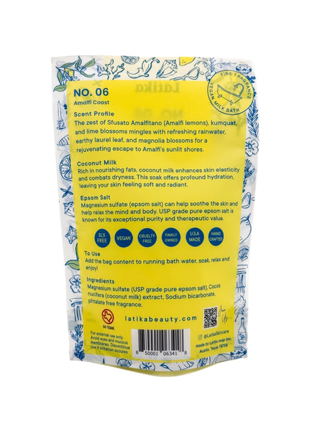 Amalfi Coast Bath Soak – Citrus & Ocean