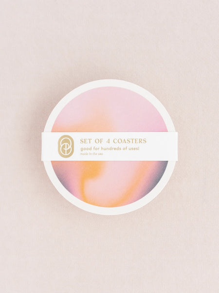 Planetary Gradient Coasters - Set of 4
