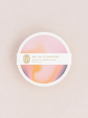 Planetary Gradient Coasters - Set of 4