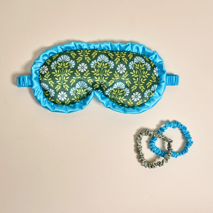 Beauty Sleep Mask – Everbloom Forest Green
