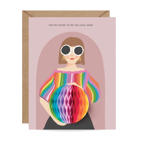 Pop-Up Cool Mom - New Mom Card