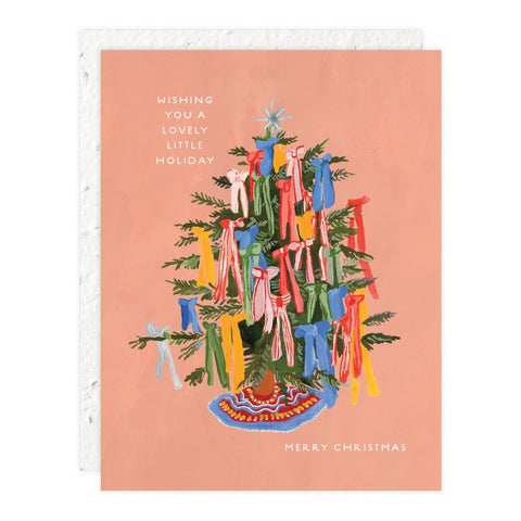 Christmas Bows Holiday Card