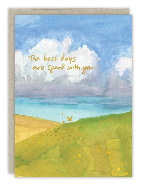 Best Days Spent with You Birthday Card