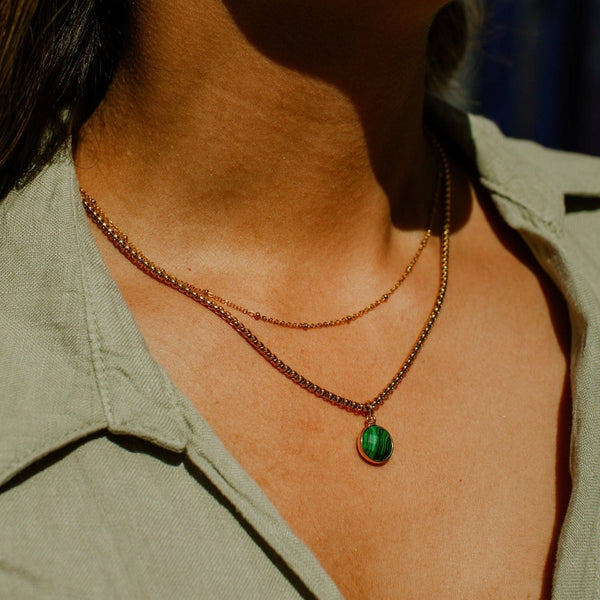 Classic Gold Satellite Necklace