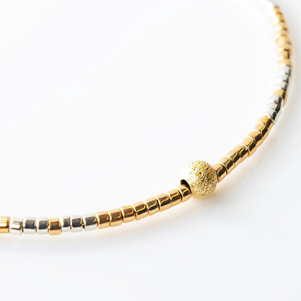 Sprinkles Bangle - Silver