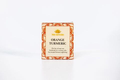Orange Turmeric Soap Bar - Travel Size