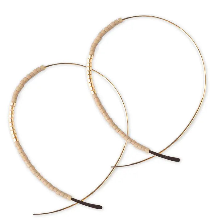 Norah Earrings - Mocha