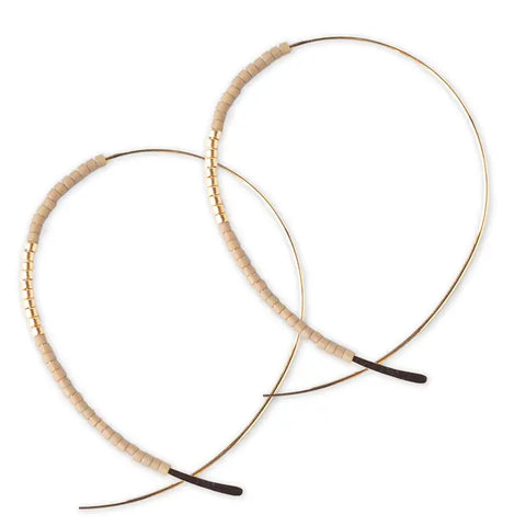 Norah Earrings - Mocha