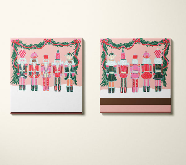 Pink Nutcracker Holiday Printed 10 Stem Matchbook