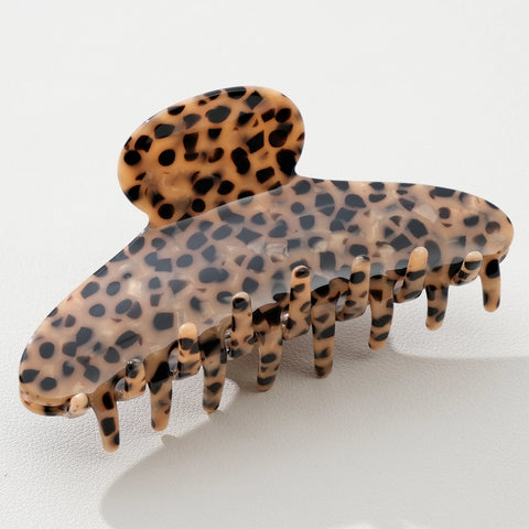 Adrienne Large Clip - Wild Leopard