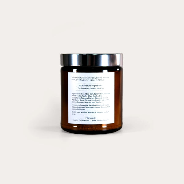 No. Iii Orange + Amber + Lavender Sea Salt Bath Soak
