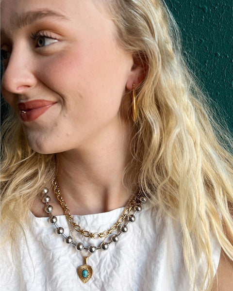 Shirley Gold Chain Layering Necklace