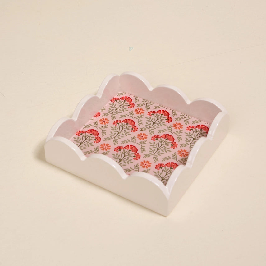 Scallop Trinket Tray – Everbloom Dusty Rose