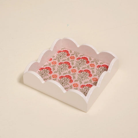 Scallop Trinket Tray – Everbloom Dusty Rose