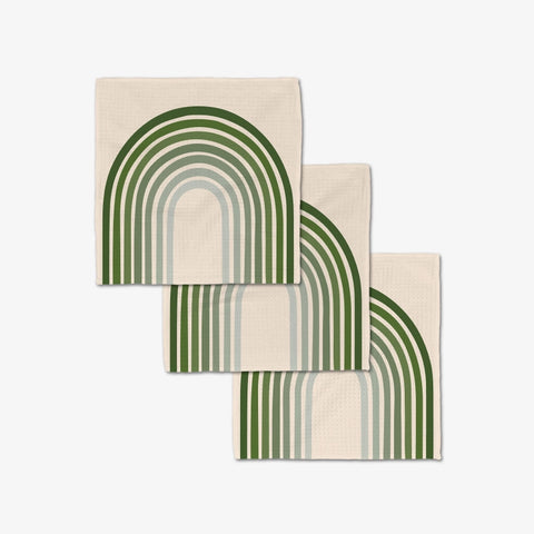 Olive Arches Luxe Washcloth Set
