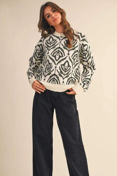 Taylor Sweater -- Olive Green