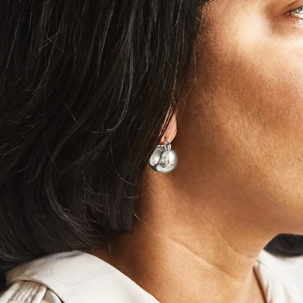 Silver Mini Hoop Earrings