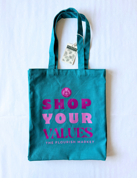Shop Your Values Tote Bag