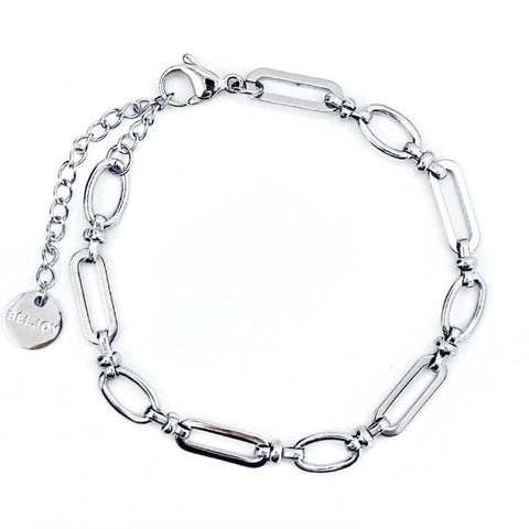Brielle Chain Link Bracelet - Silver