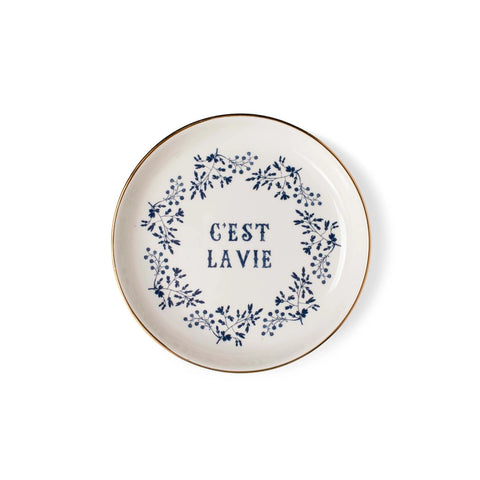 Cest La Vie Memento Small Round Tray