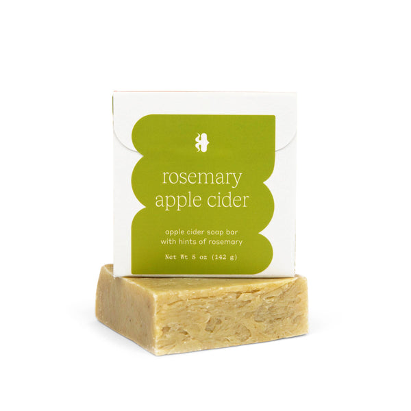 Rosemary Apple Cider - Hair, Face & Body Soap Bar