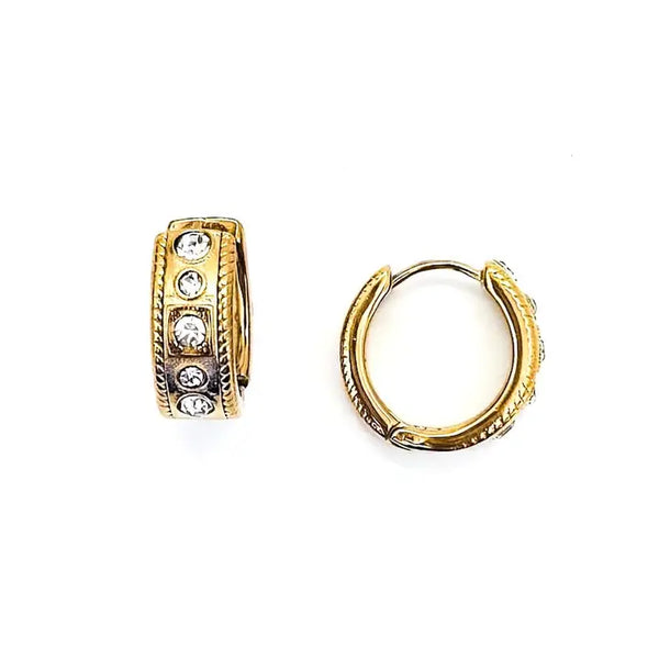 Emily Crystal Hoops