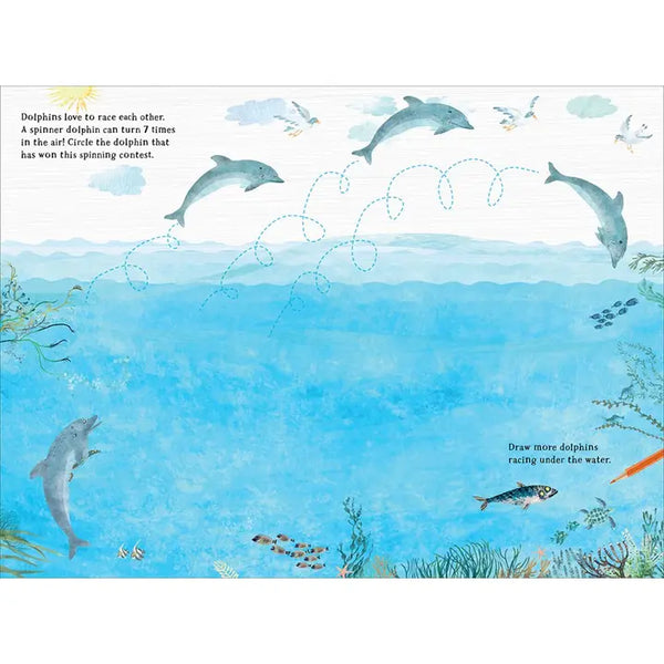 The Big Sticker Book of Blue