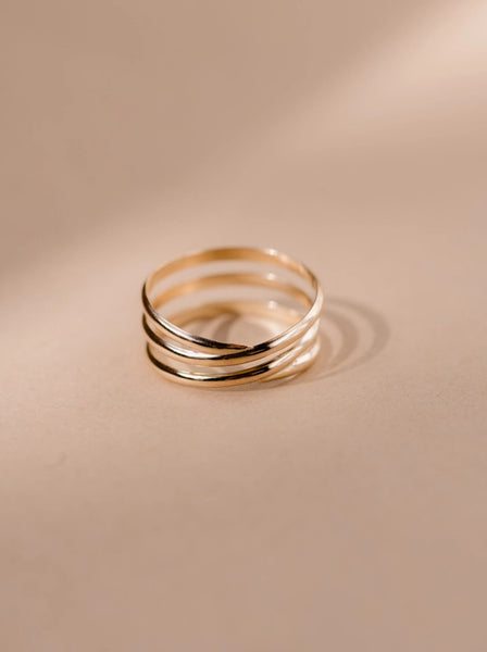 Contour Ring - Gold