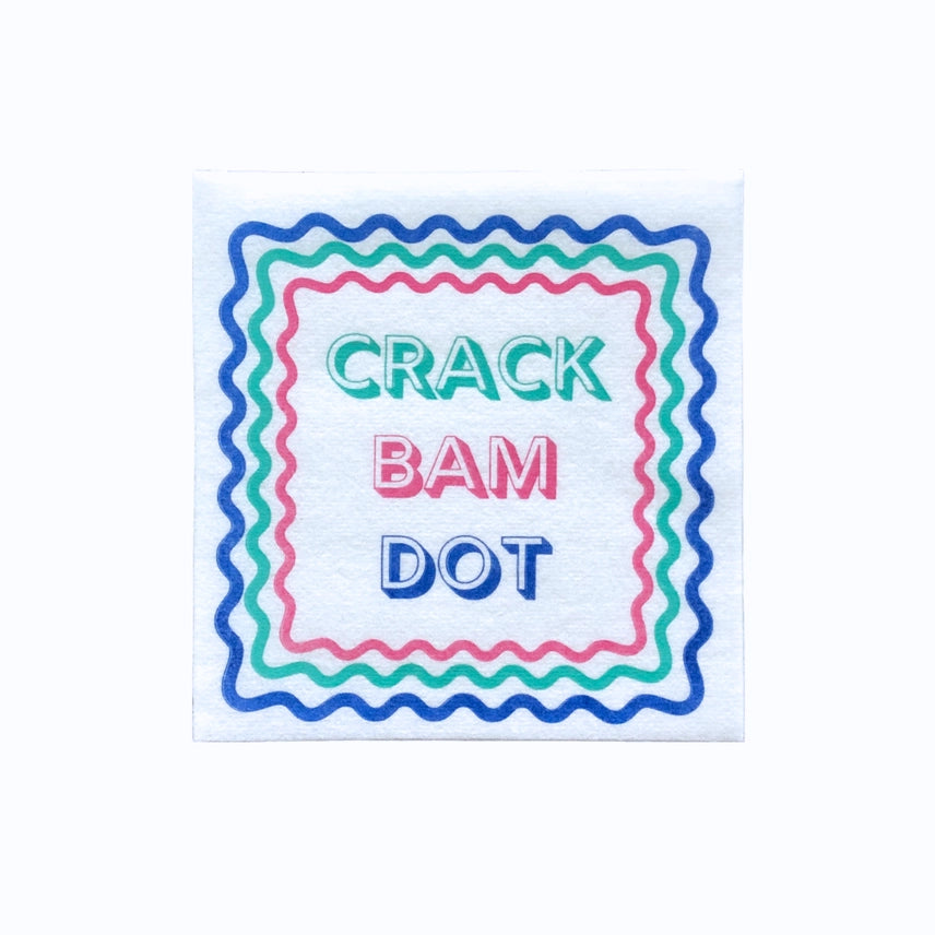 Crack Bam Dot Cocktail Napkins - 50 Pack