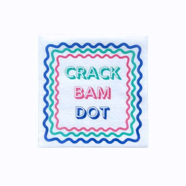 Crack Bam Dot Cocktail Napkins - 50 Pack
