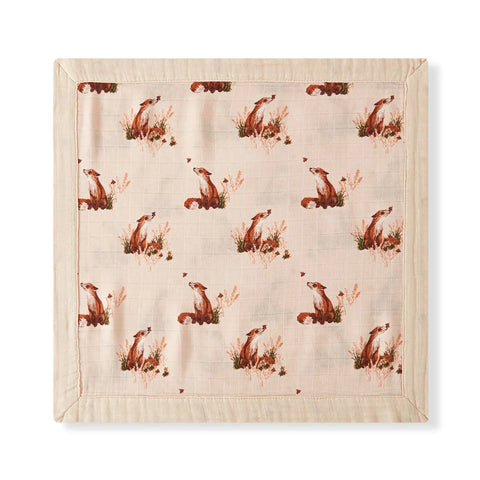 Bamboo Mini Lovey - Floral Fox