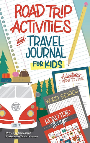 Road Trip Activities and Travel Journal For Kids