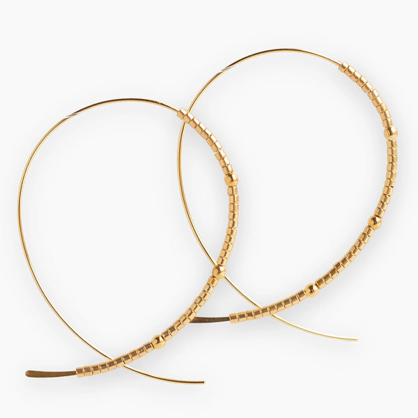 Confetti Earrings - Gold