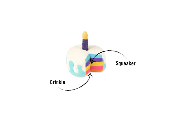 Party Time Cake - Mini Dog Toy
