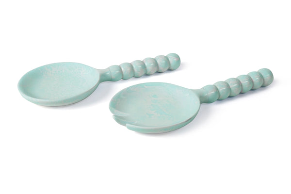 Resin Salad Server - Blue