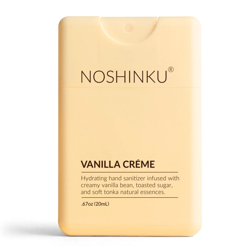 Vanilla Créme Refillable Pocket Hand Sanitizer