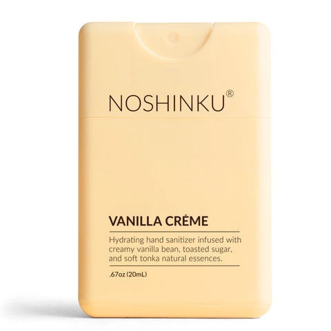 Vanilla Créme Refillable Pocket Hand Sanitizer