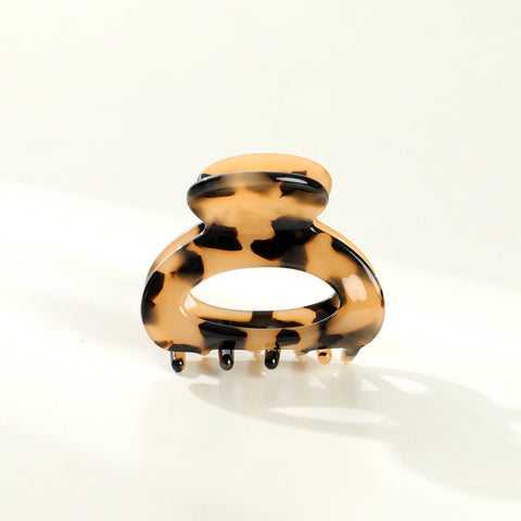 Lucie Mini Bubble Clip - Blonde Tortoise
