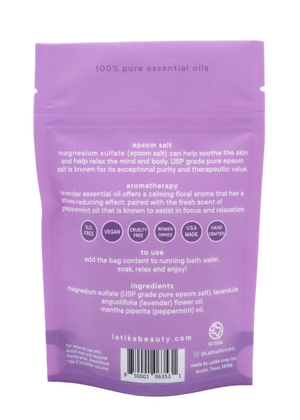 Calm Bath Soak - Lavender Mint