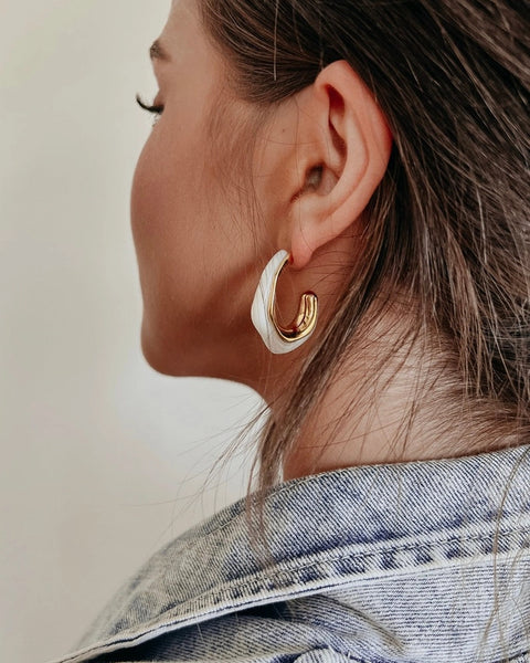 Elsa Earrings - Pink