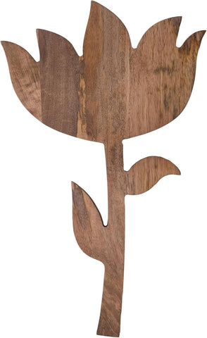 Mango Wood Flower Shaped Serving Board