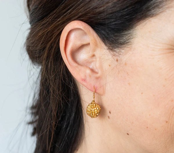 Bauble Earring - Gold