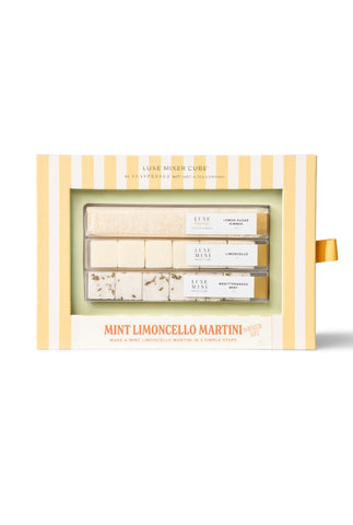 Mint Limoncello Martini Mixer Kit