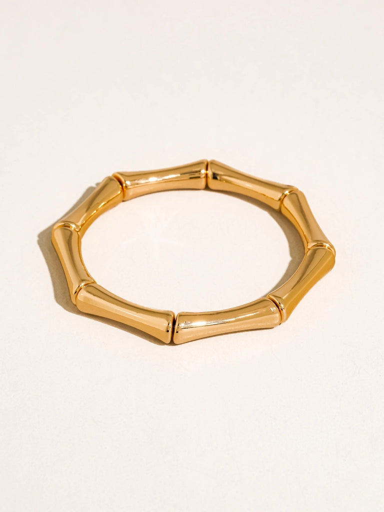 Alun 18K Gold Bangle - Gold