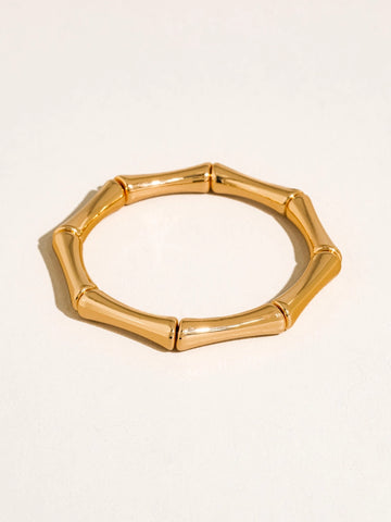 Alun 18K Gold Bangle - Gold