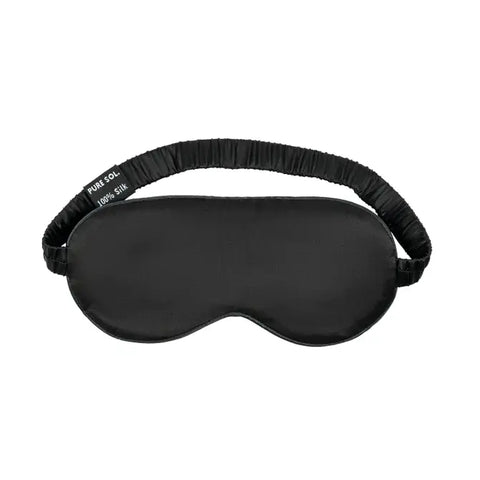 Mulberry Silk Sleep Mask - Black Onyx