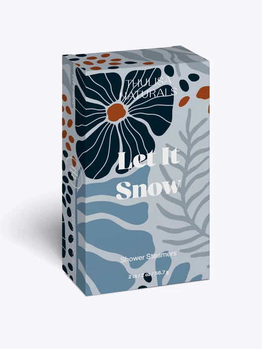 Let it Snow Shower Steamers - 2 Pack - Spearmint Lime