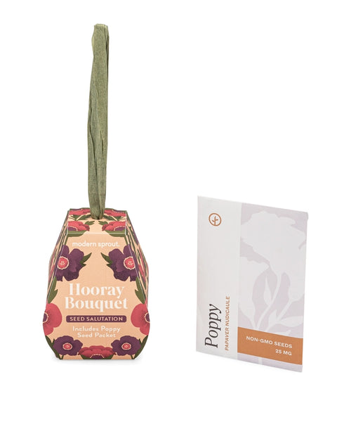 Seed Salutation Gift Tag & Seed Packet